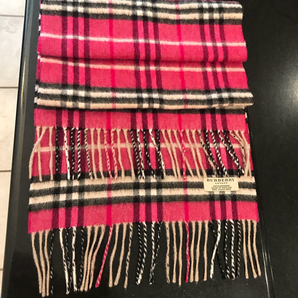 Burberry Cashmere Scarf- 100% Authentic